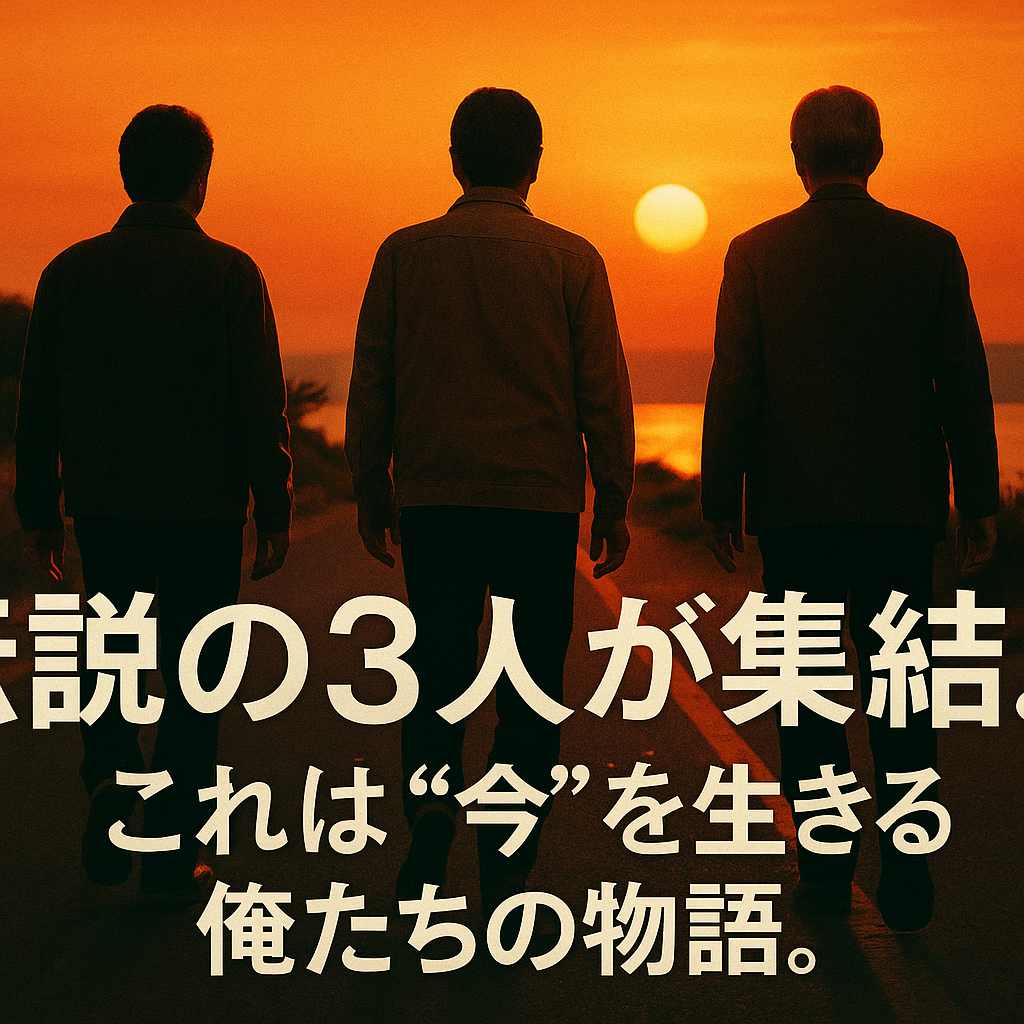 中村雅俊が初監督！映画『五十年目の俺たちの旅』