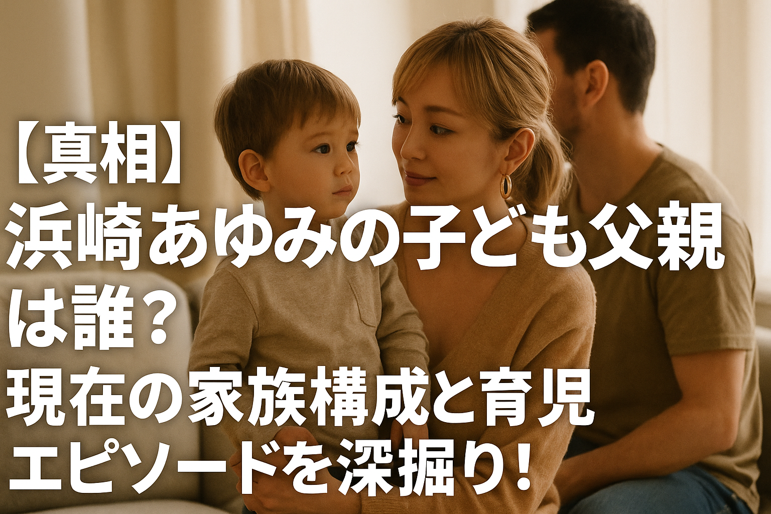 浜崎あゆみの子どもと父親は誰？現在の家族構成と育児エピソード