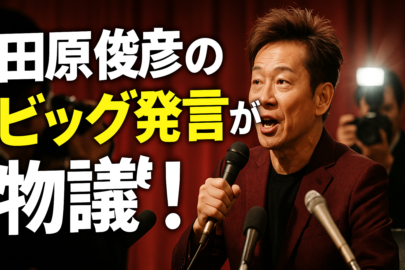 田原俊彦 発言 炎上
